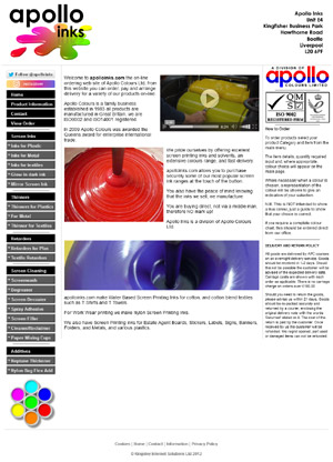 Apollo Inks Website Apollo Inks Website